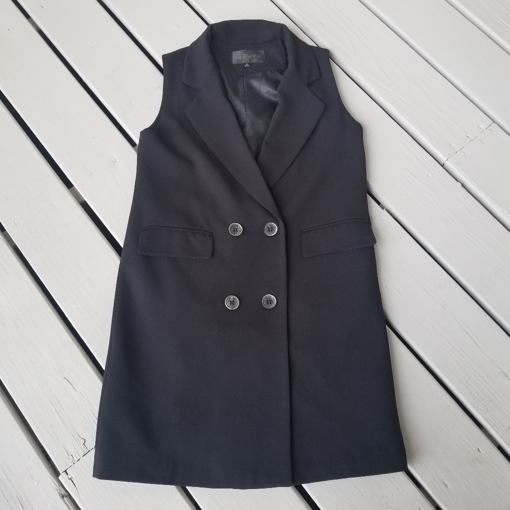 M black blazer dress